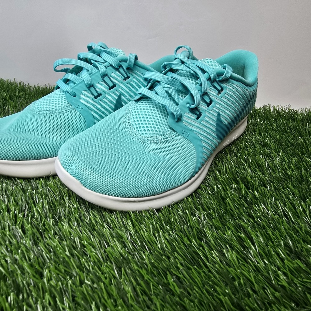 Nike Womens Free RN Size 6.5 Running Trainers 831511-300 Aqua Run Natural - Picture 3 of 14